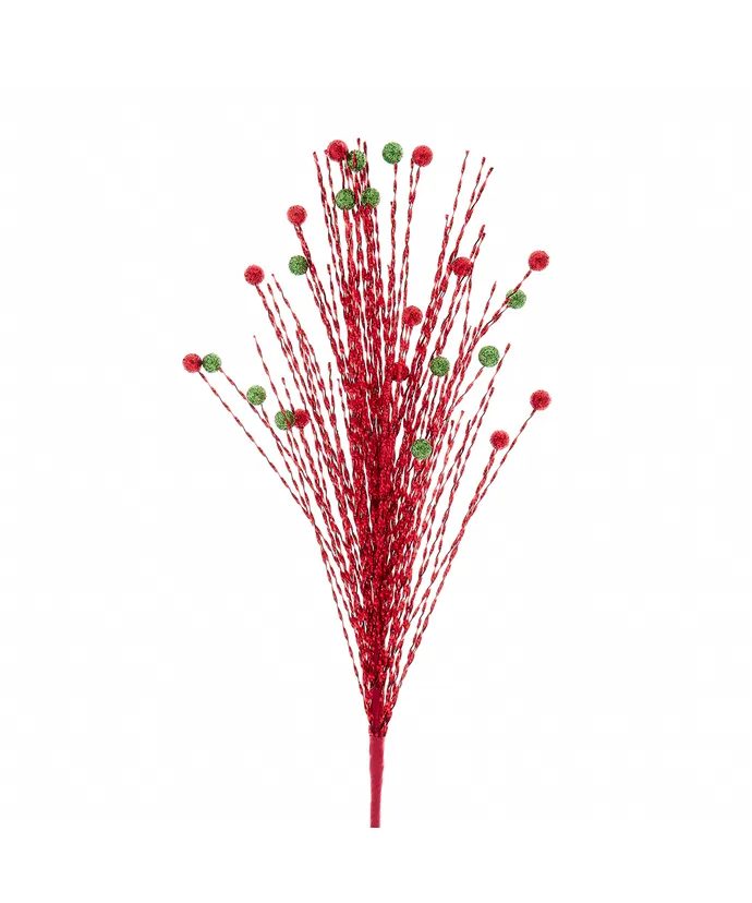 24´´RED/GREEN GRASS BALL SPRAY