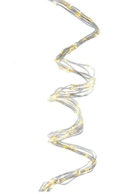 240L 9.8 LUCES DE CASCADA WARM WHITE LED