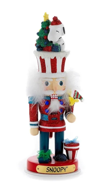 12´´HOLLY WOOD SNOOPY NUTCRACKER