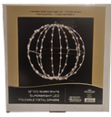 12´´WARM WHT LED FOLDBL METAL