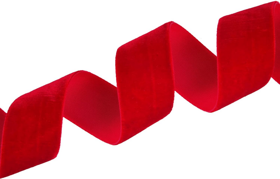 MERCHANT VELVET RIBBON RED 2.22X1.83