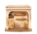 6.75"H LED BAKERY SHOP. FONTANINI