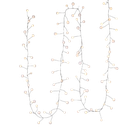 100L 8'WRM WHT LED BEAD CLSTR
