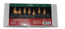 10.5' Battery-Operated 7-Light Flicker Flame LED Light Set With Clips