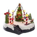 7"B/O MSCL LED ICE RINK W/TREE