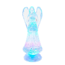 10.5" BATTERY OPERATED LED LIGHT UP ANGEL WITH WATER