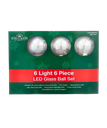 6/L 80MM LED GLASS BALL LIGHT COLOR-CHANGING