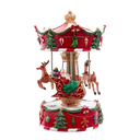 8.7"MUSICAL WIND-UP CAROUSEL