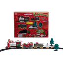 BATTERY OPERATED MUSICAL SANTA TRAIN TABLE PIECE