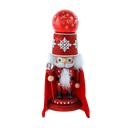14.5 HOLLYWOOD NUTCRACKER MUSICAL RED SOLDIER WITH WATER GLOBE 