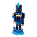 16" HOLLYWOOD NUTCRACKER BLUE GLITTER SOLDIER 