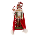15" Hollywood Nutcrackers™ Gingerbread Candy Santa Nutcracker