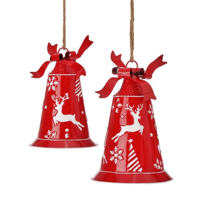 12.5-15" METAL REINDERR BELL /INDIVIDUAL GRANDE
