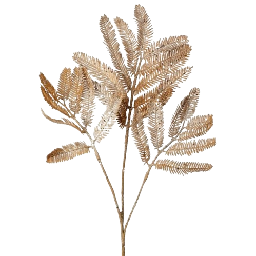 20"WINTER FOREST FERN SPRAY - ACORN