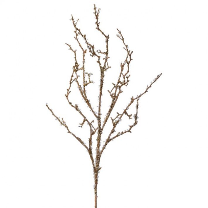 43" GLITTER ICED BRANCH