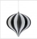 5.5´´VP KISMET STRIPE ORNAMENT BOX/2