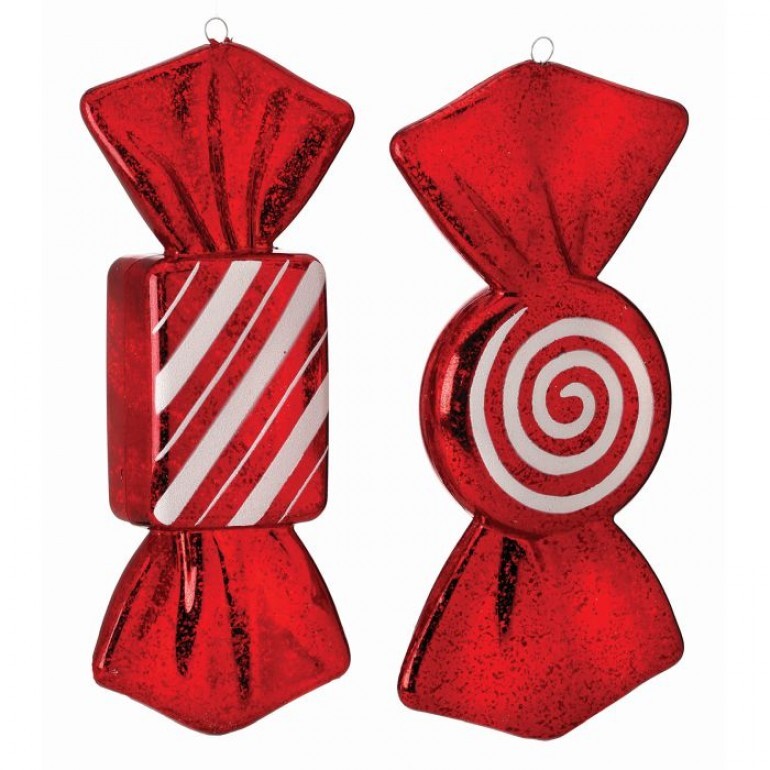 11´´VP MERC CANDY ORNAMENT AS2´´