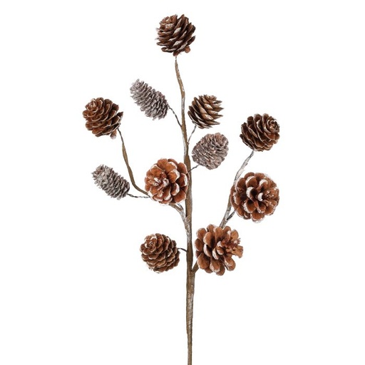 [MTX71203] 15" NATURAL PINECONE SPRAY 