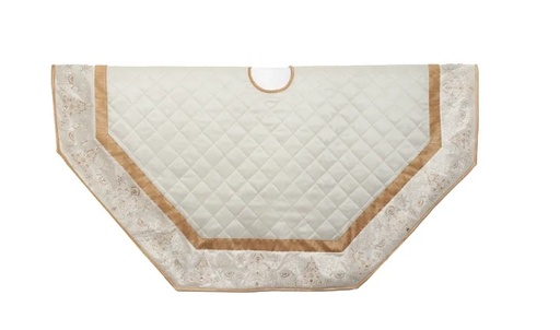 [TS0301] 60´¨IV DUPION CTR QUILT+ EMBRD TRSKRT