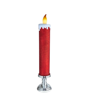 [JEL0010R] 19.63´´BO FLCKR FLM LED GLTR CANDL