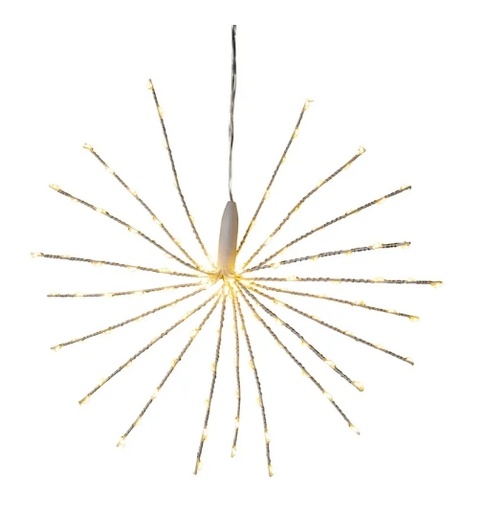 [AD1052WW] 12´´3D STARBURST LITES W/120 WW LED