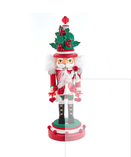 [HA0632] 18´´WIND UP MSCL JINGL BELLS NUTCRKR