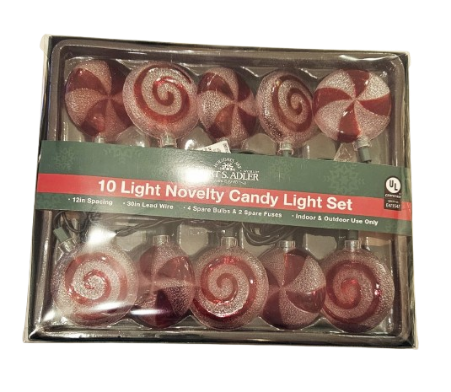 [UL0671] 10/L NOVELTY CANDY LIGHT SET 