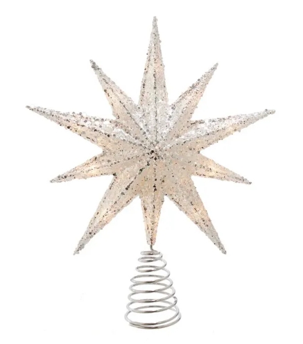 [BAT4001] 11/L 12´´B/O LED BETHLHM STAR TREETP