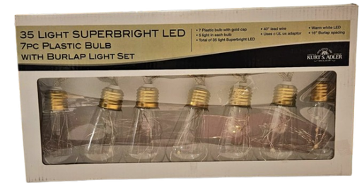 [AD1009] 35L 7P LED VINTAGE BLB BURLP LITES
