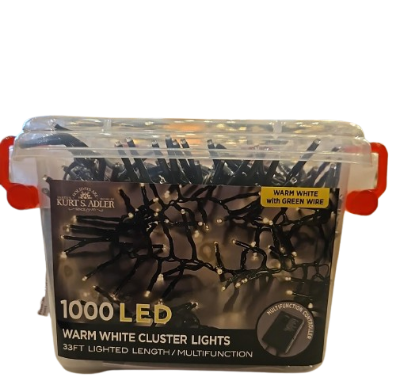 [AD1004WW] 1000L 33´ CLUSTR GRLND W/WARM WHITE LED