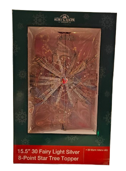 [AD2803] 15.5´´ 30L FAIRY LITE SILV STAR TRTP