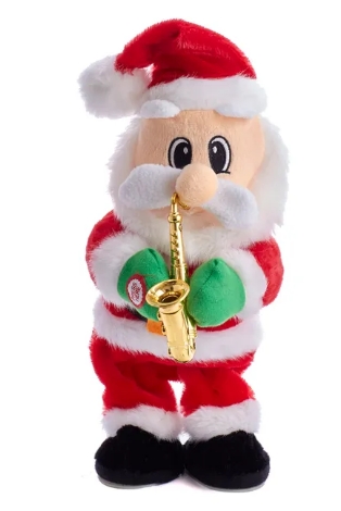 [H6318] 14´´B/O DANCING JAZZ SANTA