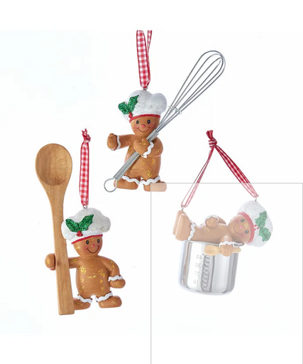 [H5548] 3.5´´GINGRBRD BOY UTENSILS ORN INDIVIDUAL