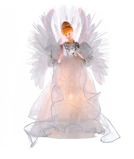 [UL2192LED] 14¨ MULTI FIBROPTC LED ANGEL TREETOP