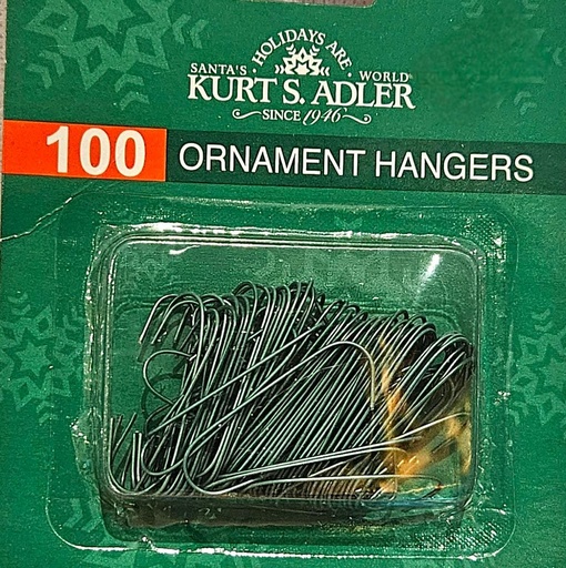 [H3322] 13/8´´GREEN ORN HOOKS 100PC