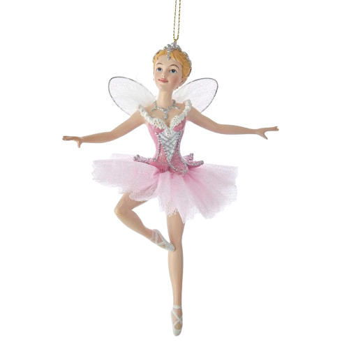 [C7656] Suite Sugar Plum Fairy With Wings Ornament