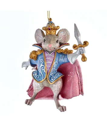 [E0426M] NUTCRACKER SUITE MOUSE KING ORNAMENT 