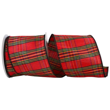 [92352W-001-10F] EDINBURGH PLAD WIRED EDGE 4"X5Y