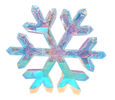 [2738450] 15.75´´D USB ELECTRIC HOLOGRAPHIC SNOWFLAKE REMOTE CONTROL