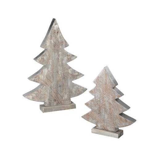 [MTX72532] 11.5" MDF WINTER CHALET TREE INDIVIDUAL