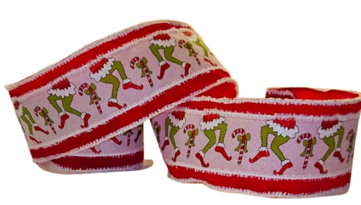 [75153-04-12] CINTA ROJA Y BLANCA GRINCH