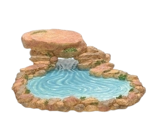 [55619] 2.5"H X 9.5"W FISHING POND. FONTANINI