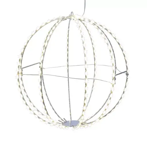 [2696720] 23.6"D ELECTRIC LIGHTED MULTI FUNCTION RGB FOLDABLE SPHERE W/ 304 COLOR CHANGING LED LIGHTS