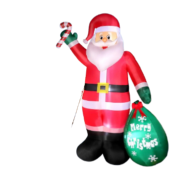 [2745140] 8' ELECTRIC INFLATABLE HOLIDAY SANTA