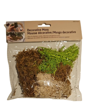 [XM37034] XMAS PRESERVED MOSS MIX FOR NATIVITY SCENES 