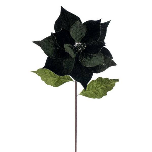 [RG242104] 20'' GREEN CLASSIC VELVET 12'' FLOWER 4/BG