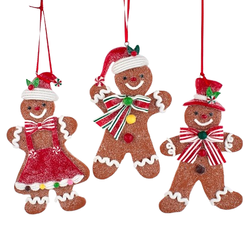 [D4355] 4.92-5.31" GINGERBREAD BOY/GIRL INDIVIDUAL