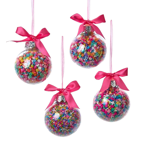 [D4419] 60MM BUBBLEGUM BALLS WITH SPRINKLES