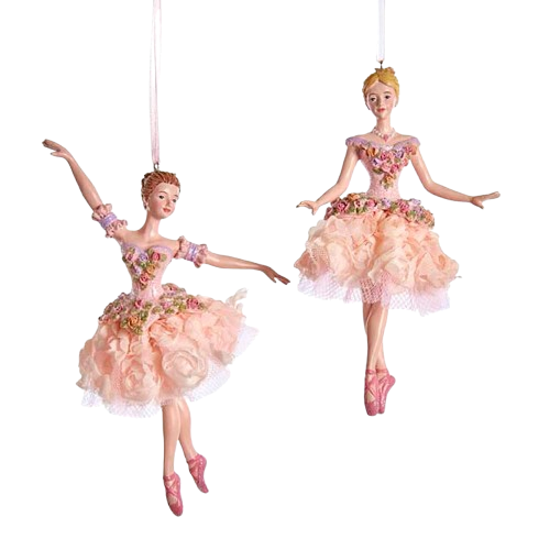 [E0534] 4.5"BLUSH PINK BALLERINA / INDIVIDUAL