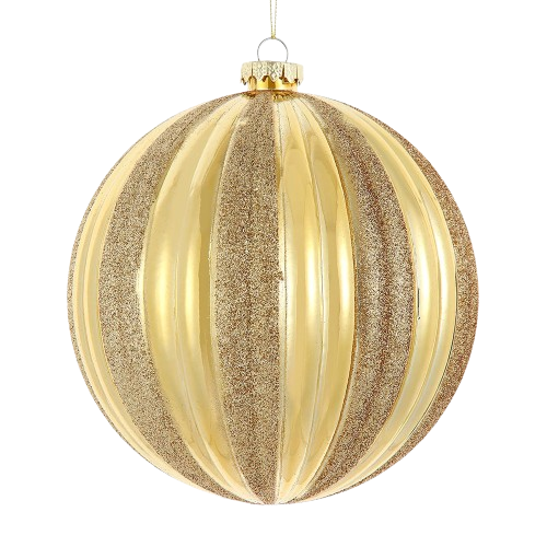 [J8252GO] 150MM STRIPED GOLD BALL W/GLTT